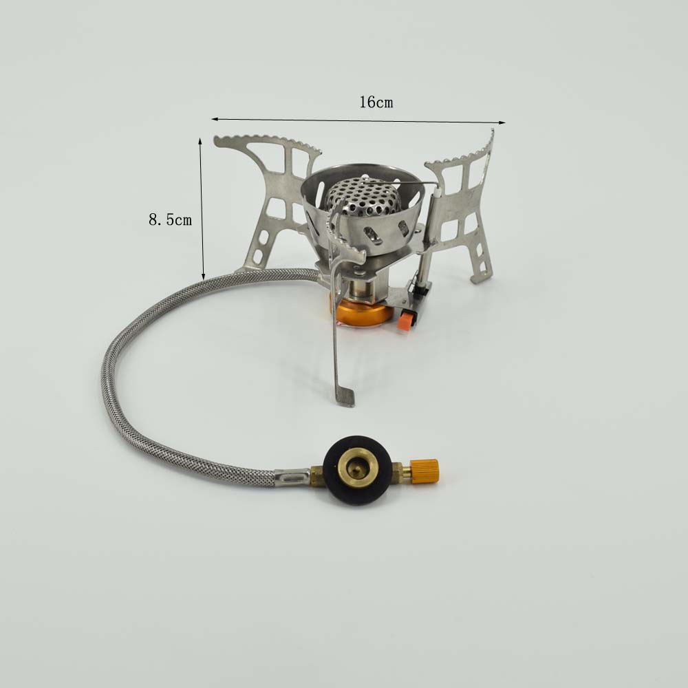 Foldable, powerful and portable small burner for outdoor camping and picnic Item Picture