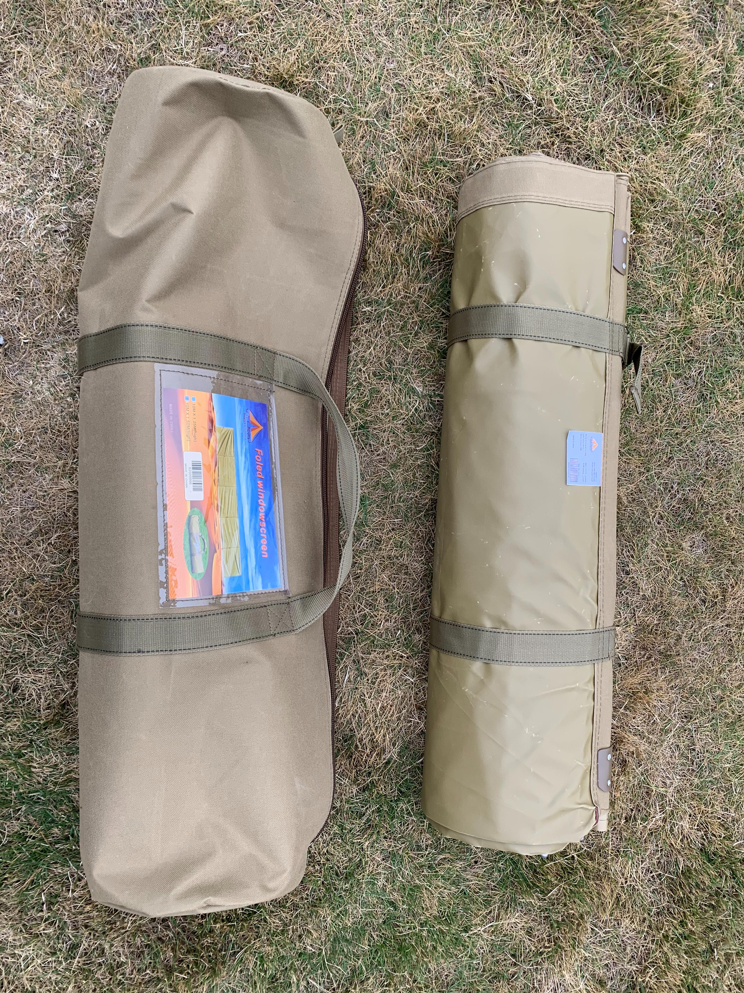 Outdoor camping 6-meter, 8-meter and 10-meter windproof long screens Item Picture