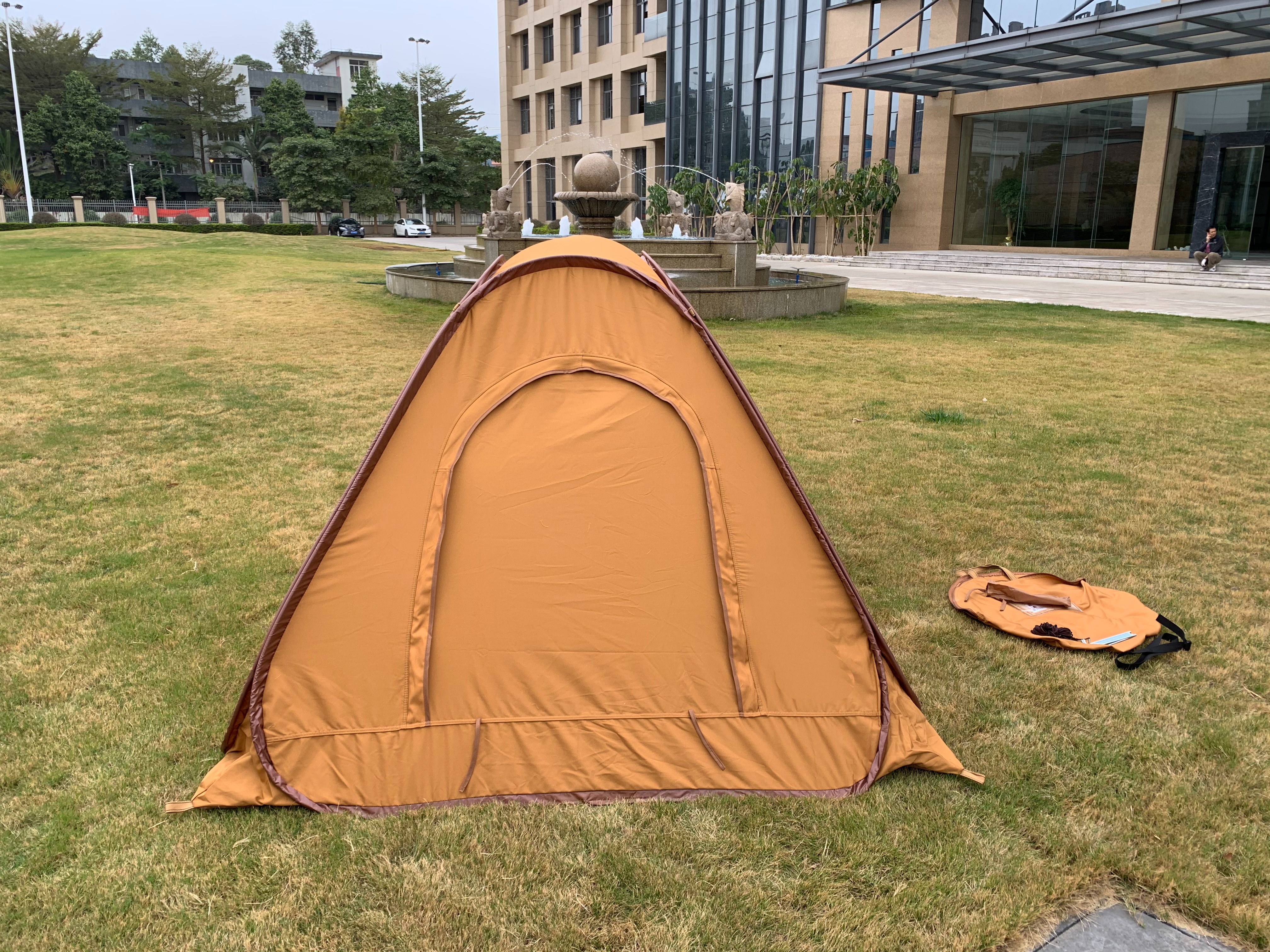 A multi-functional waterproof, windproof, rainproof, lightweight and quick installation, moisture-proof and windproof double-person tent for outdoor use