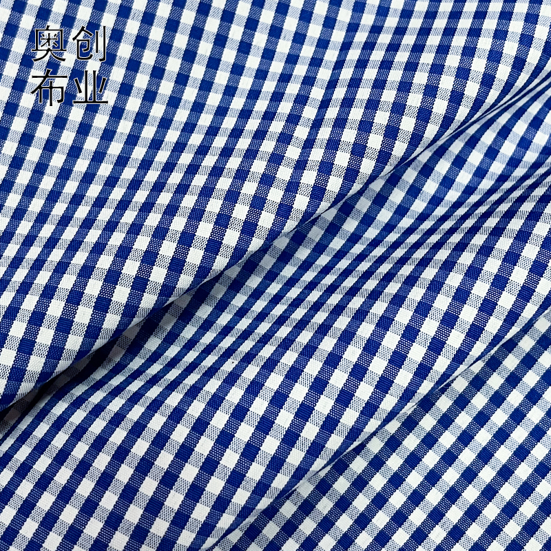 Yarn-dyed checkered fabric hair accessories, headwear, accessories, children's clothing, sunrise checkered fabric, toys, decorative fabric, dresses, shirts Specification image