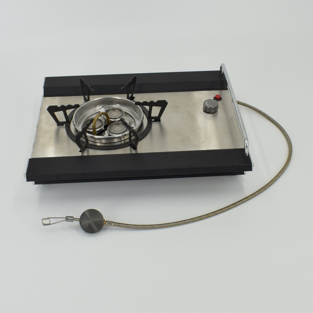 Outdoor camping and picnic high-power single-burner stove