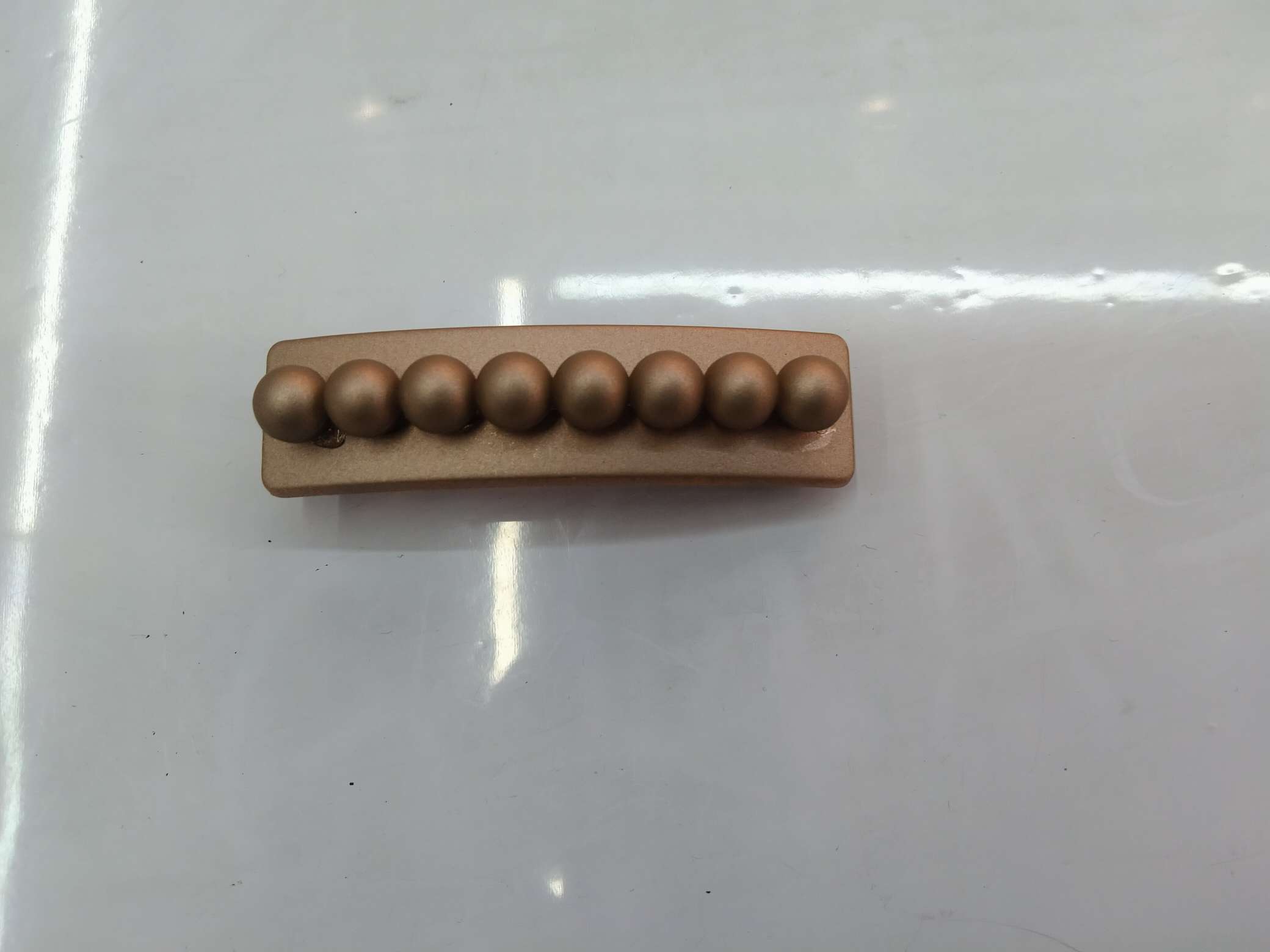 6公分自动夹贴珍珠，6色混装，外贸出口厂家直销