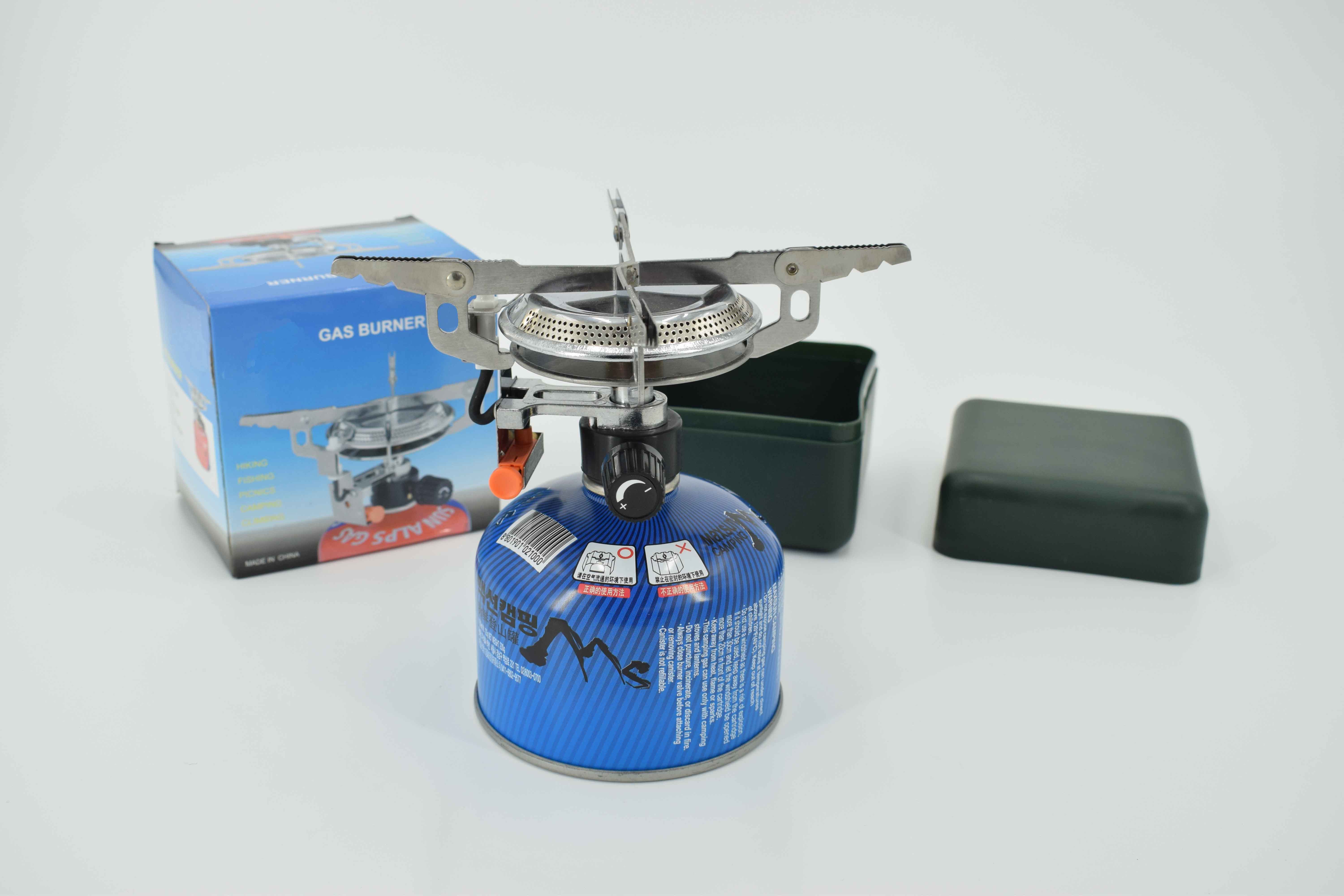 Folding, high-power portable stainless steel small burner for outdoor camping and picnic Specification image