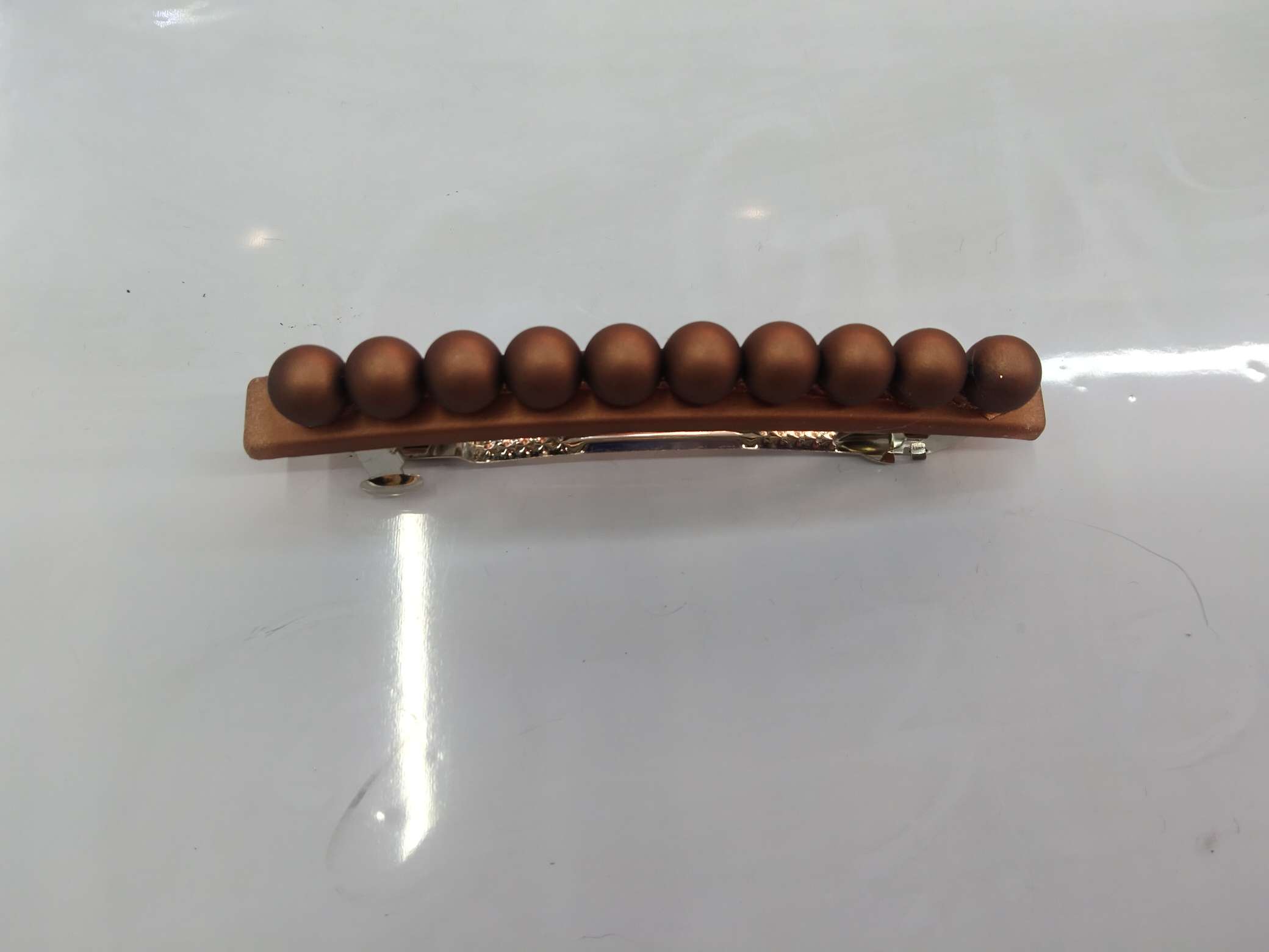 8公分自动夹夹珍珠，6色混装外贸出口厂家直销