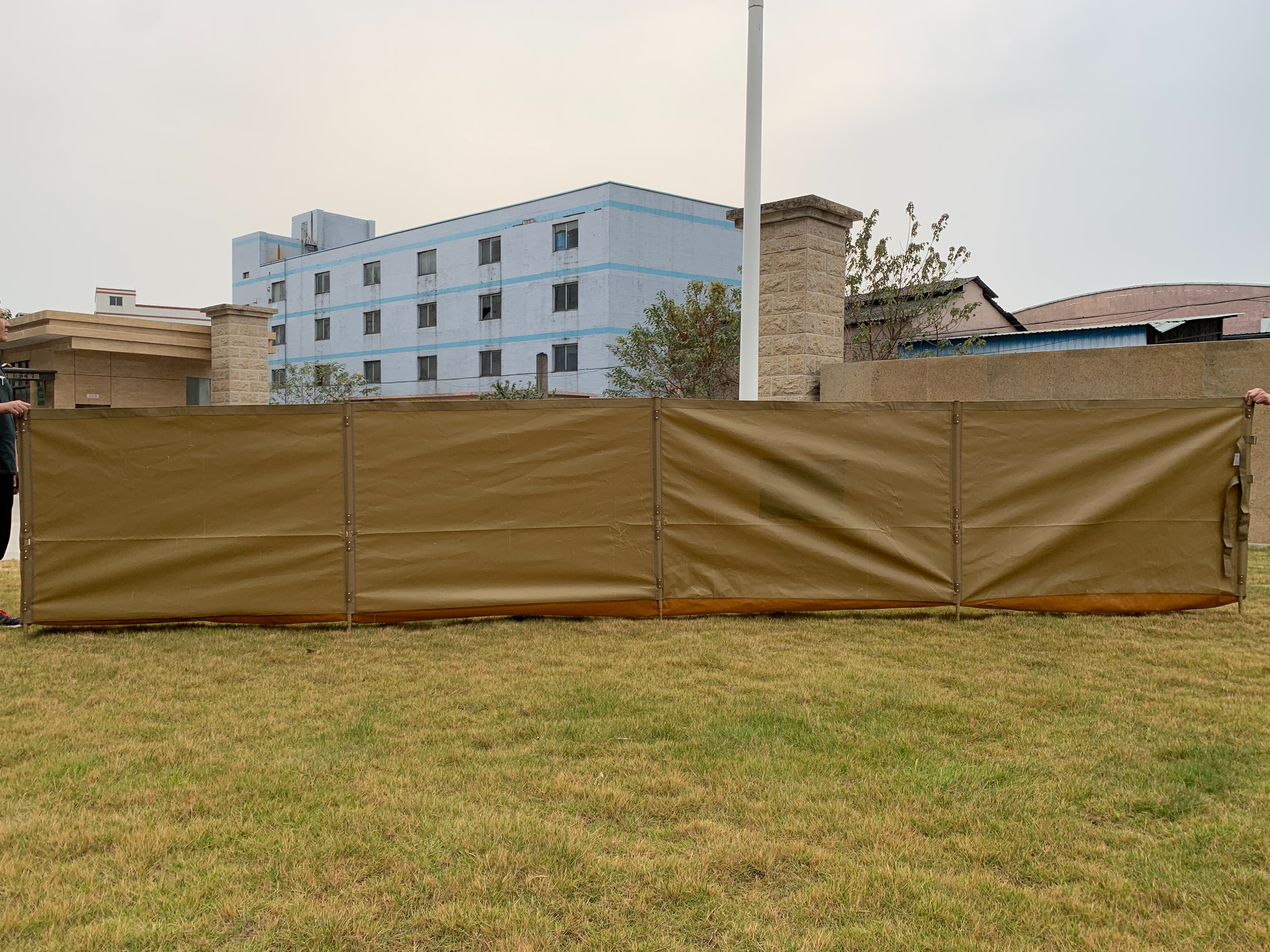 Outdoor camping 6-meter, 8-meter and 10-meter windproof long screens Specification image