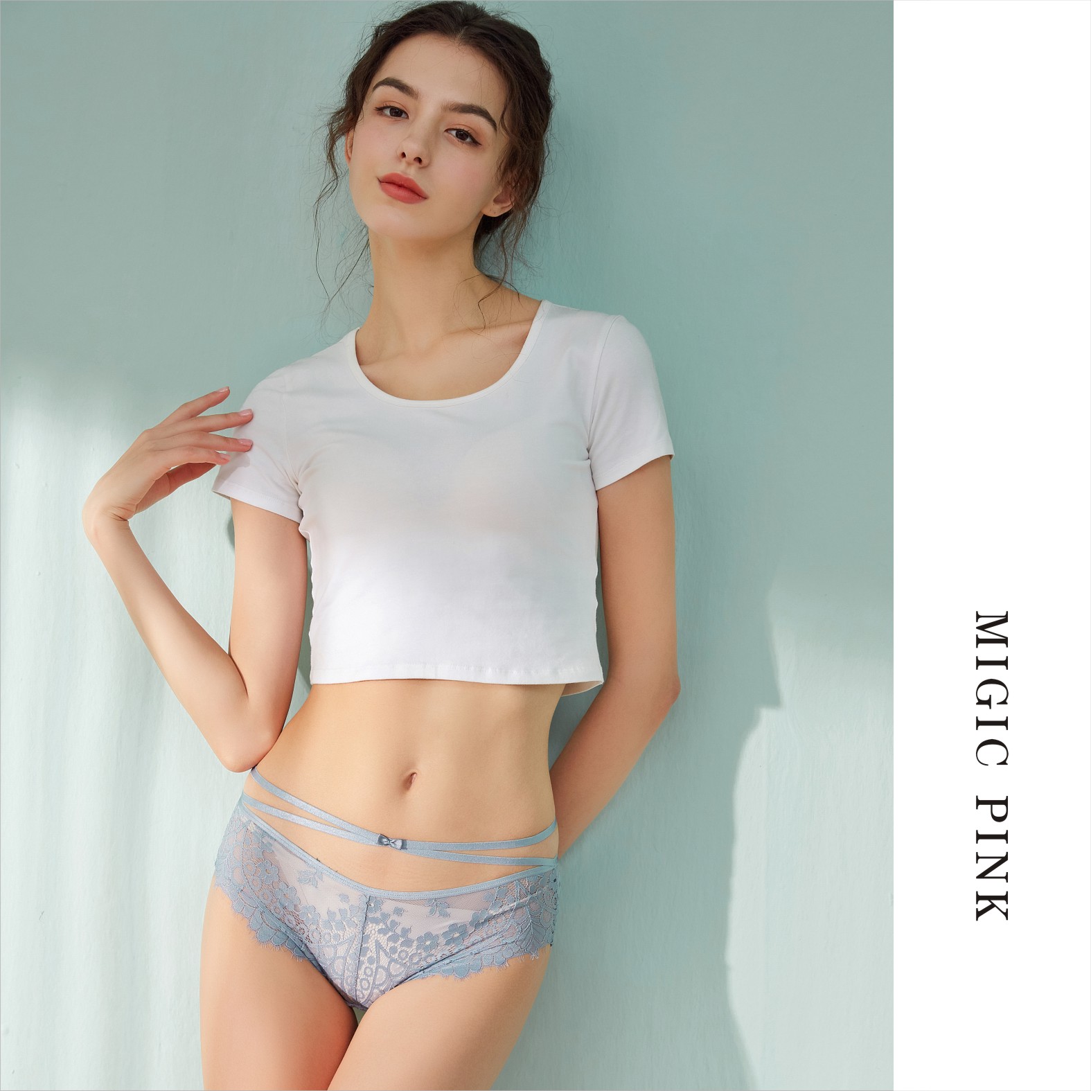 The Mystery of the Magic Box: Sexy cut-out design, lace semi-transparent design, thin triangular underwear for women