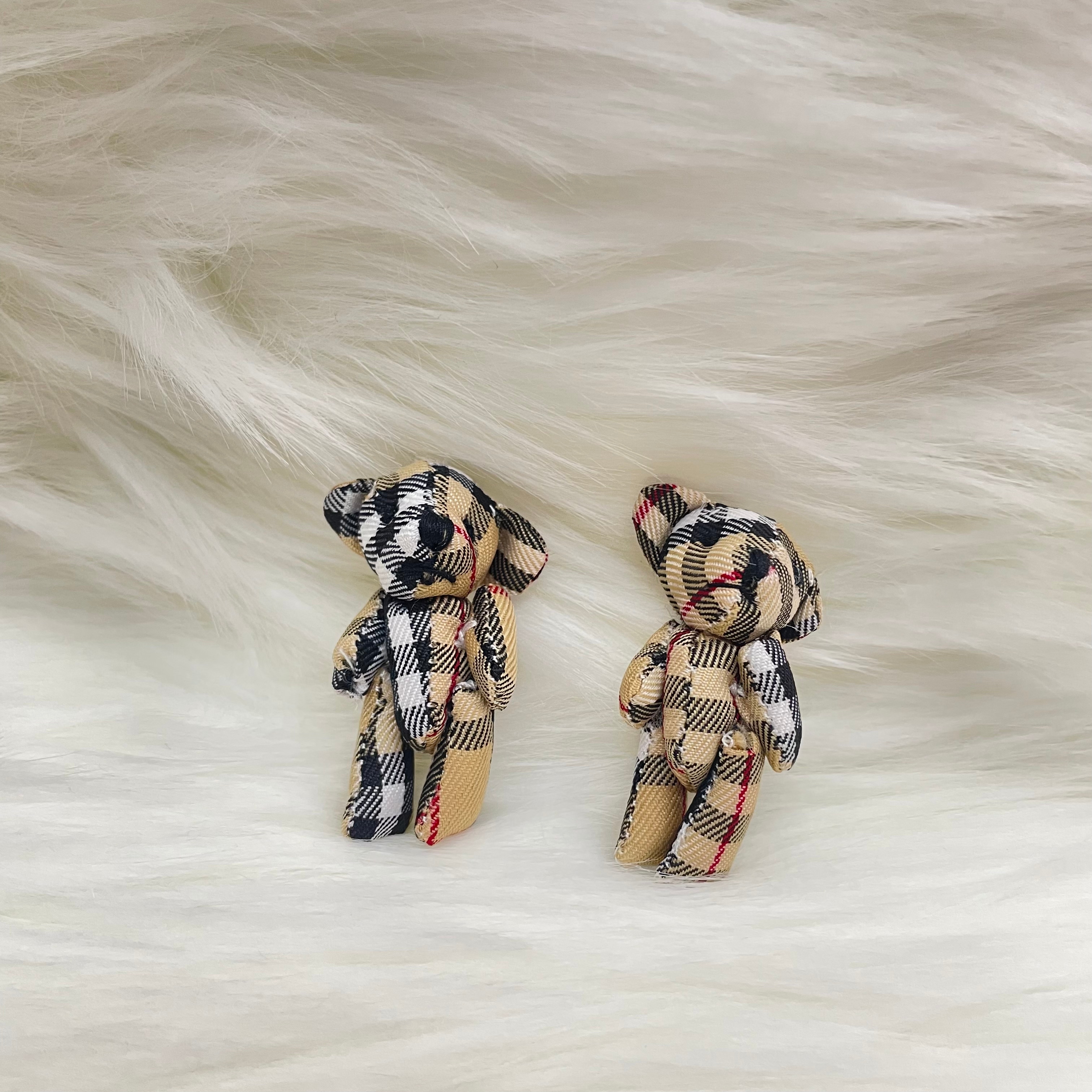 6关节熊卡通毛绒玩具公仔DIY创意手工饰品帽子配件辅料