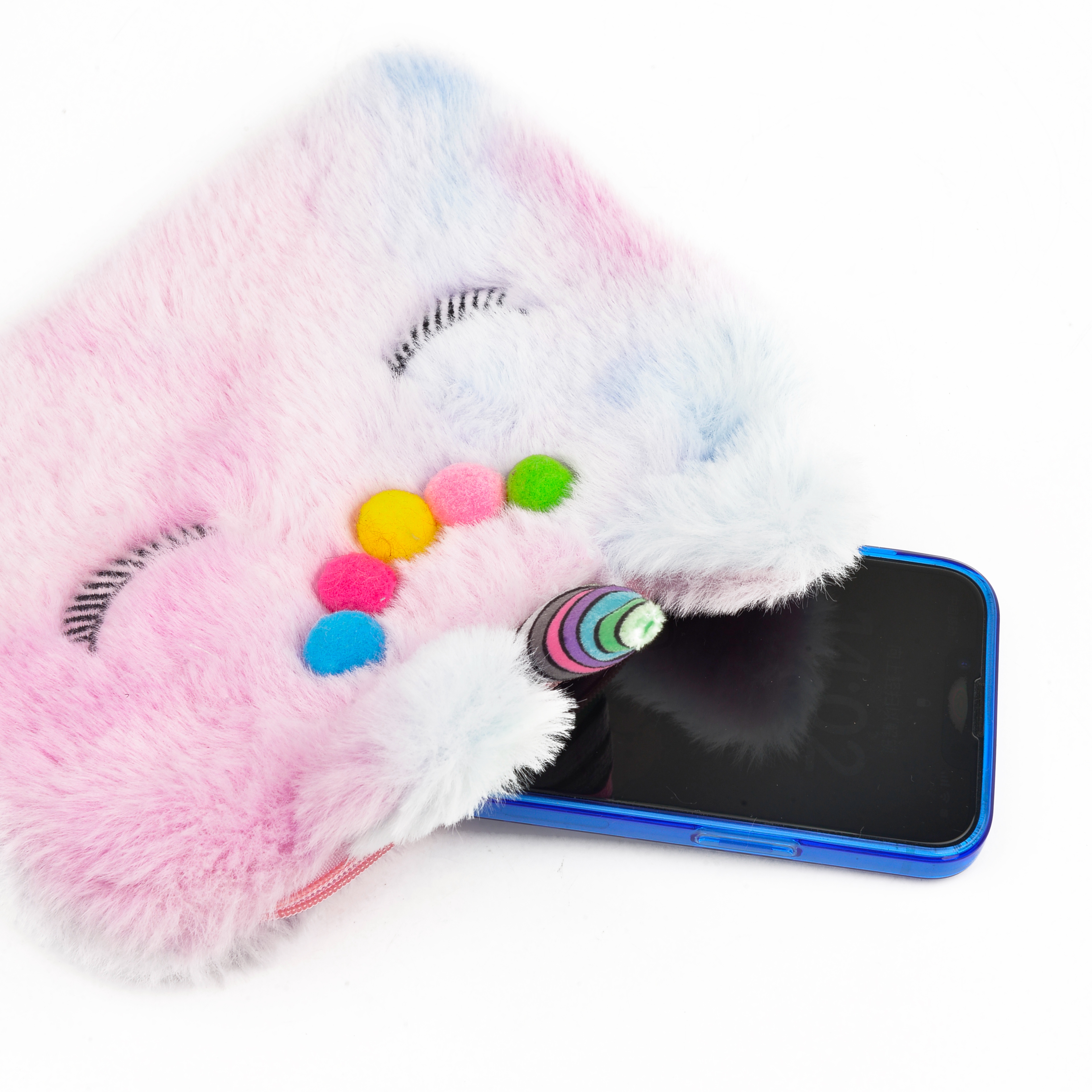 2023 Colorful Plush Toy Crossbody Bag, Shoulder Bag, Crossbody Bag, Crossbody Bag 3 Application Scenario
