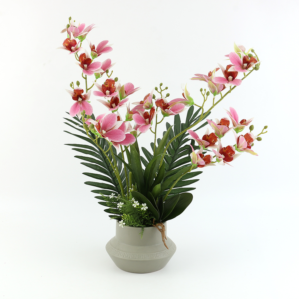 2023 nueva simulación phalaenopsis macetas artesanía dormitorio sala de estar objetos decorativos Application Scenario