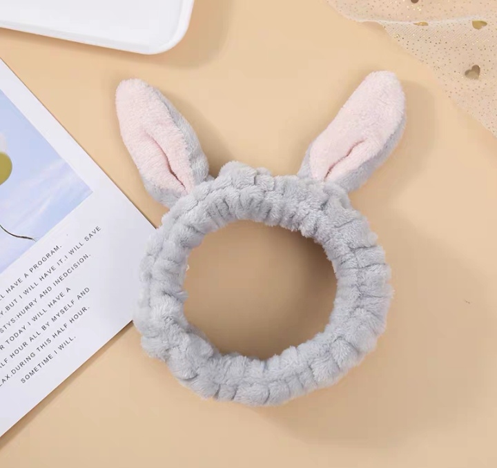 Long Ears Rabbit Ears Face Wash Headband Six Colors undefined
