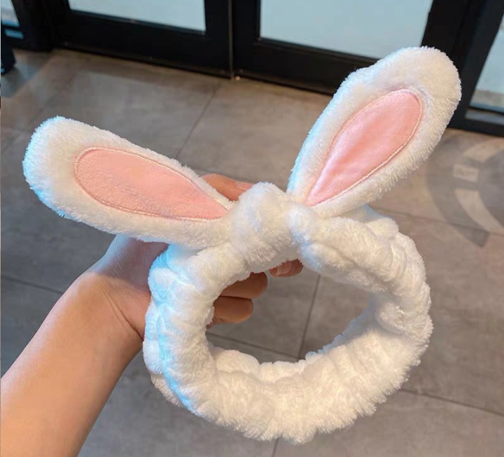 Cloth Headband Rabbit Ears Face Wash Headband Six Colors Item Picture