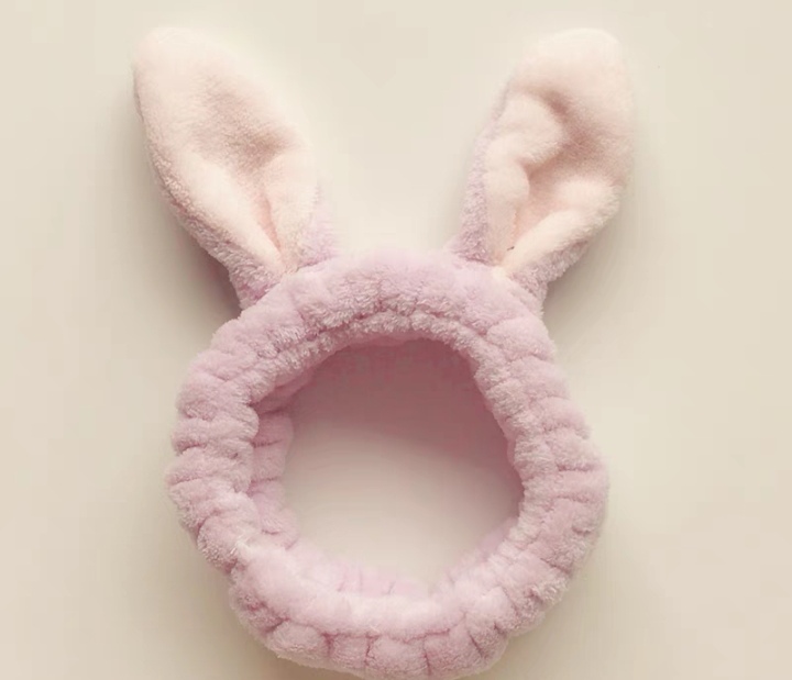 Long Ears Rabbit Ears Face Wash Headband Six Colors undefined