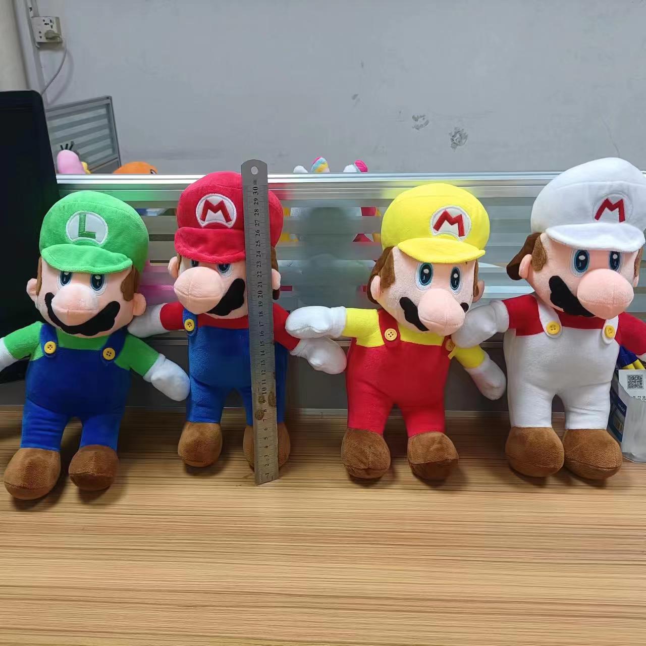 Mario Twins Douyin street stall Doll Machine, new claw machine doll, plush toy, anime 8-inch night market