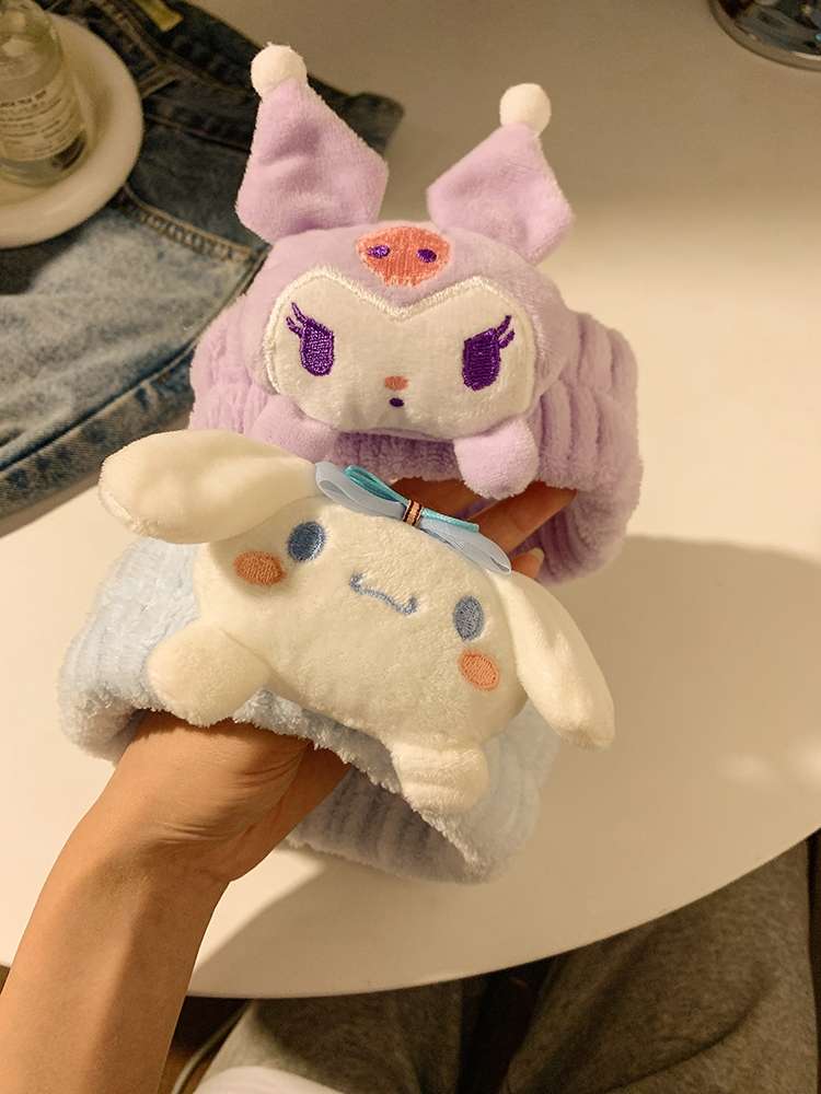 Cartoon Kulomi, Laurel Dog, Melody Sanrio Face Wash And Hair Band Four Colors Item Picture