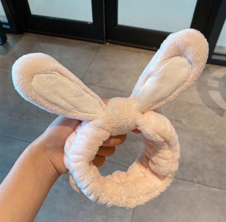 Cloth Headband Rabbit Ears Face Wash Headband Six Colors undefined