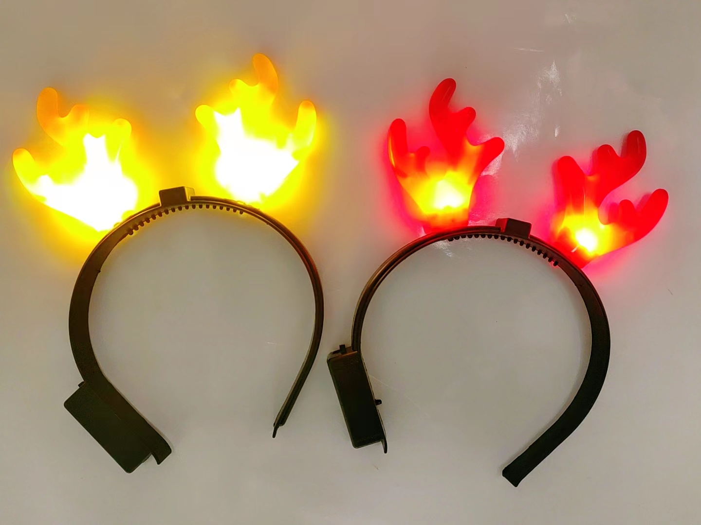 Exquisite new antler flash headband crown headband luminous toy Flash toy Specification image