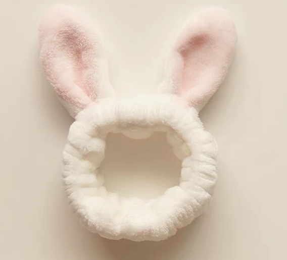 Long Ears Rabbit Ears Face Wash Headband Six Colors undefined