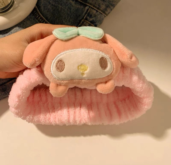 Cartoon Kulomi, Laurel Dog, Melody Sanrio Face Wash And Hair Band Four Colors undefined
