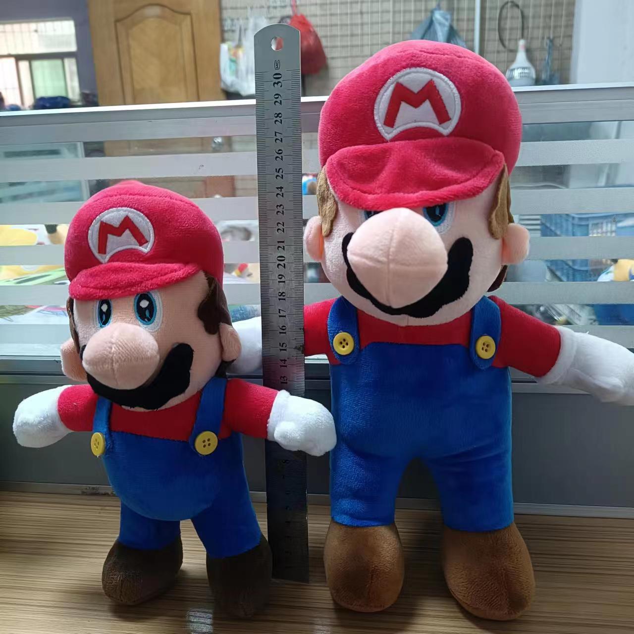 Mario Twins Douyin street stall Doll Machine, new claw machine doll, plush toy, anime 8-inch night market details Picture