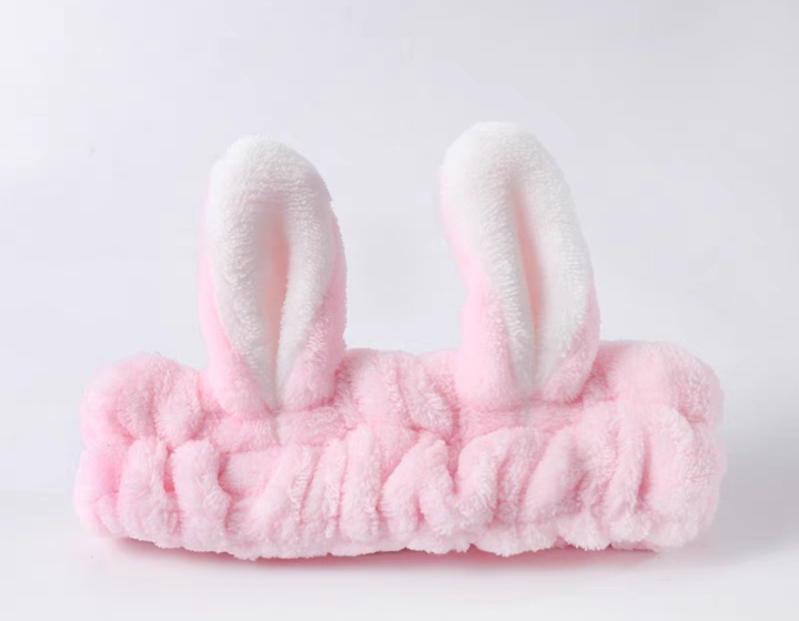 Long Ears Rabbit Ears Face Wash Headband Six Colors undefined