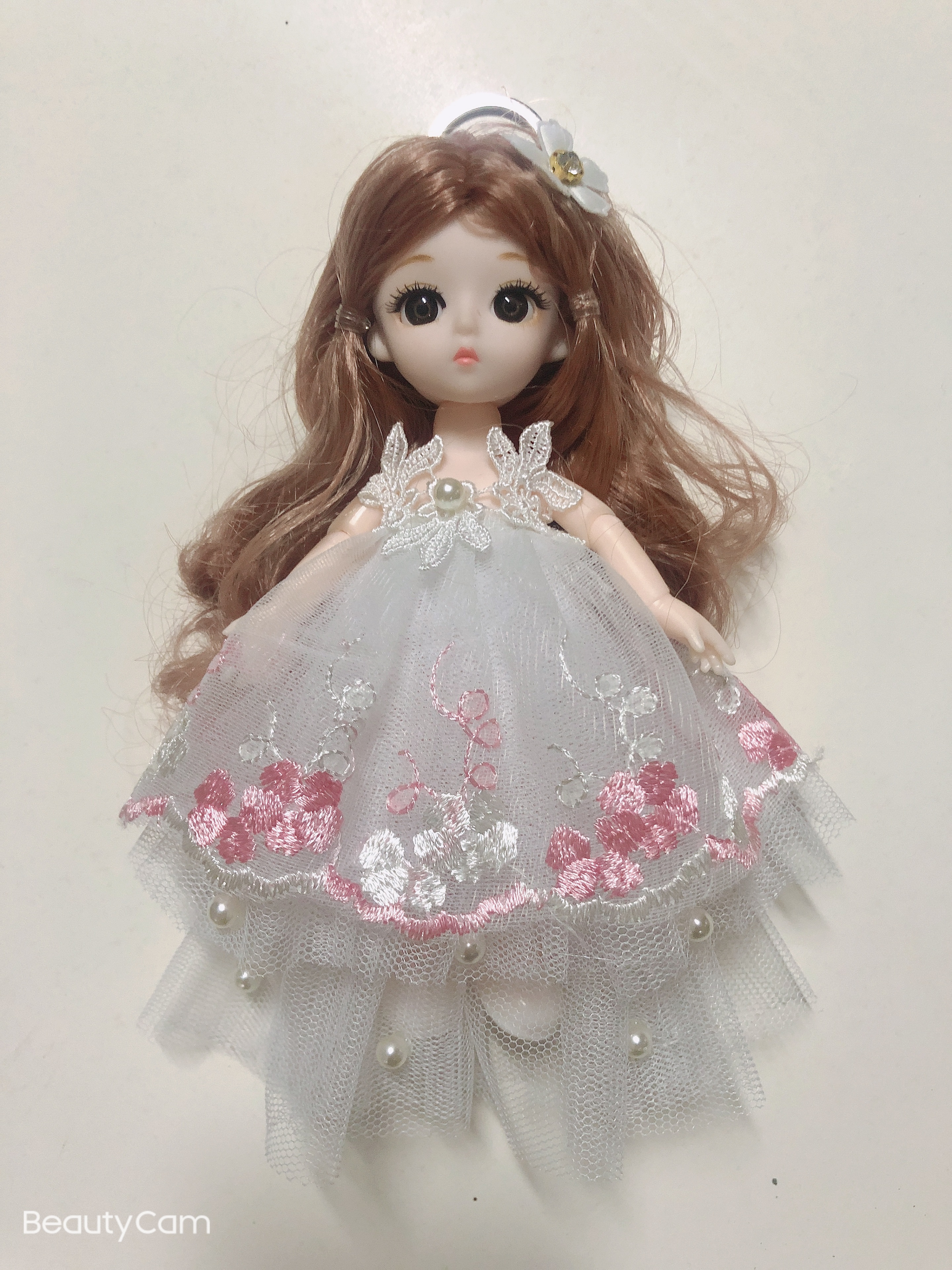 24关节活动的娃娃汽车公仔挂件钥匙扣挂件图