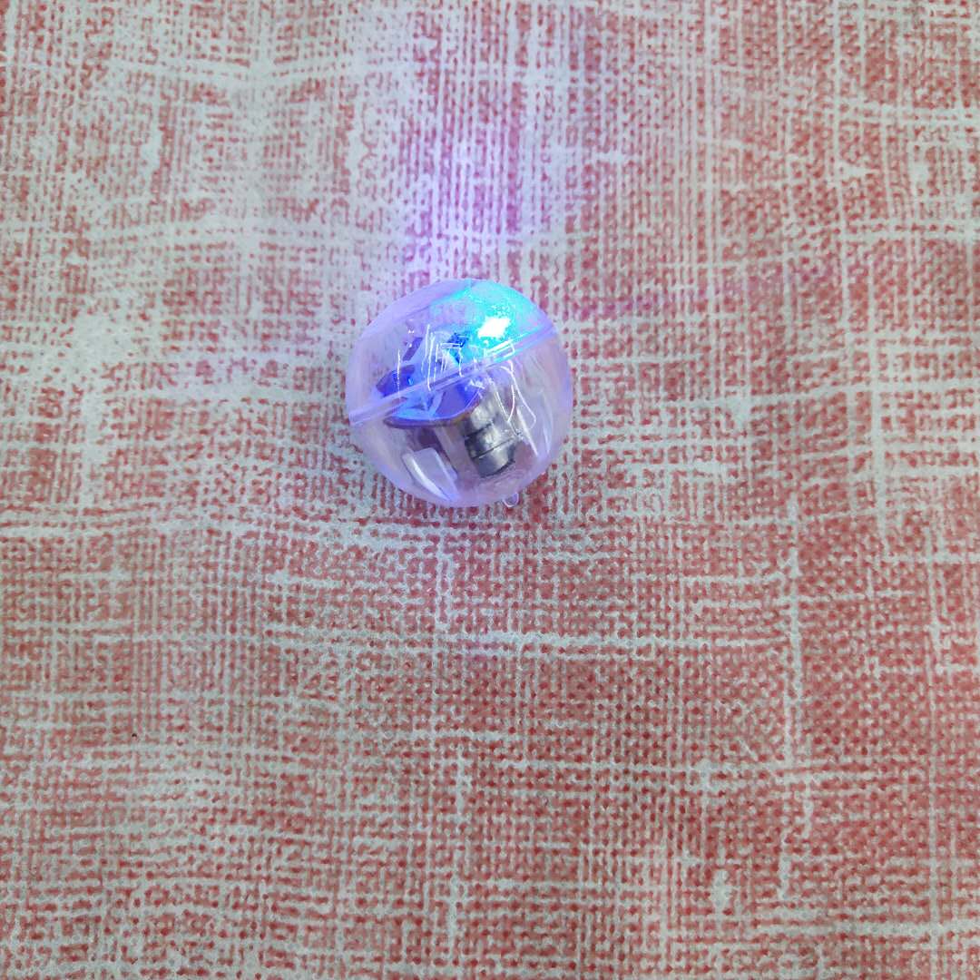 振动闪光球水球玩具电子配件震动发光LED闪光球批发