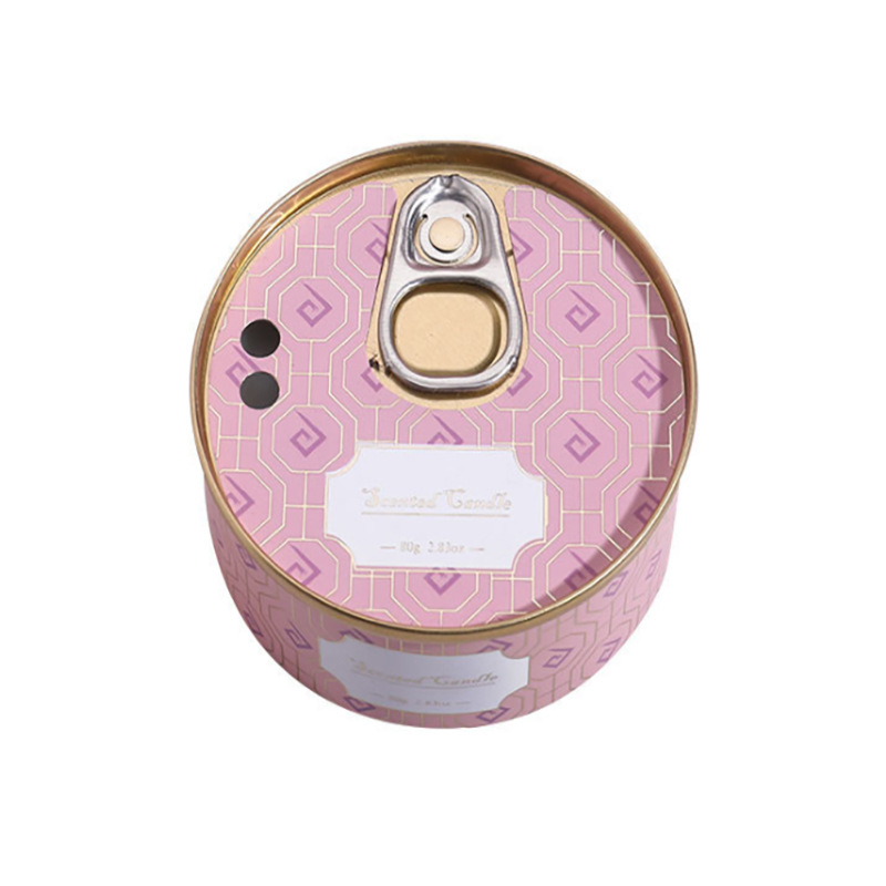 Tinplate cans, scented candles, wedding and birthday gifts, smokeless, fresh and deodorizing candle lamps, soy wax, bedroom scented ornaments Item Picture