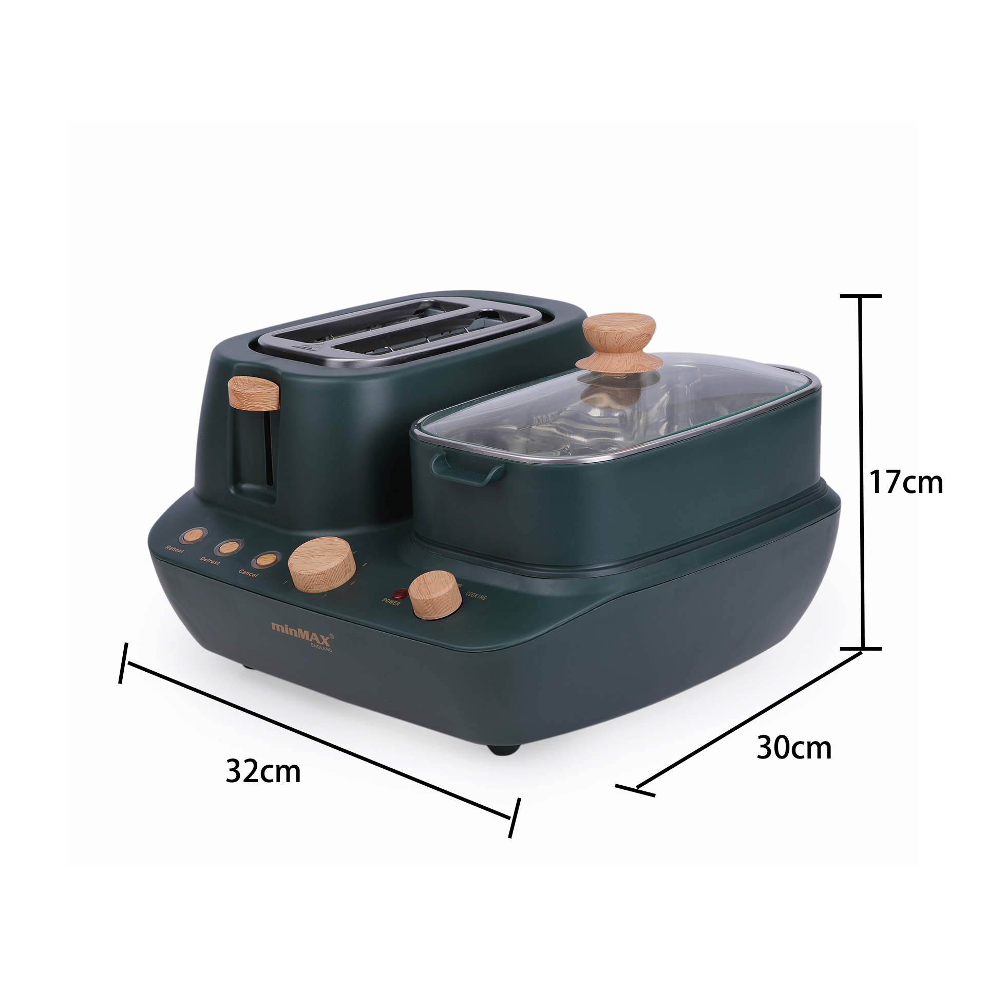 minMAX Breakfast Machine, MBK-005B Sandwich Light Food Machine, Small household waffle machine, Toast toaster, cross-border trade details Picture