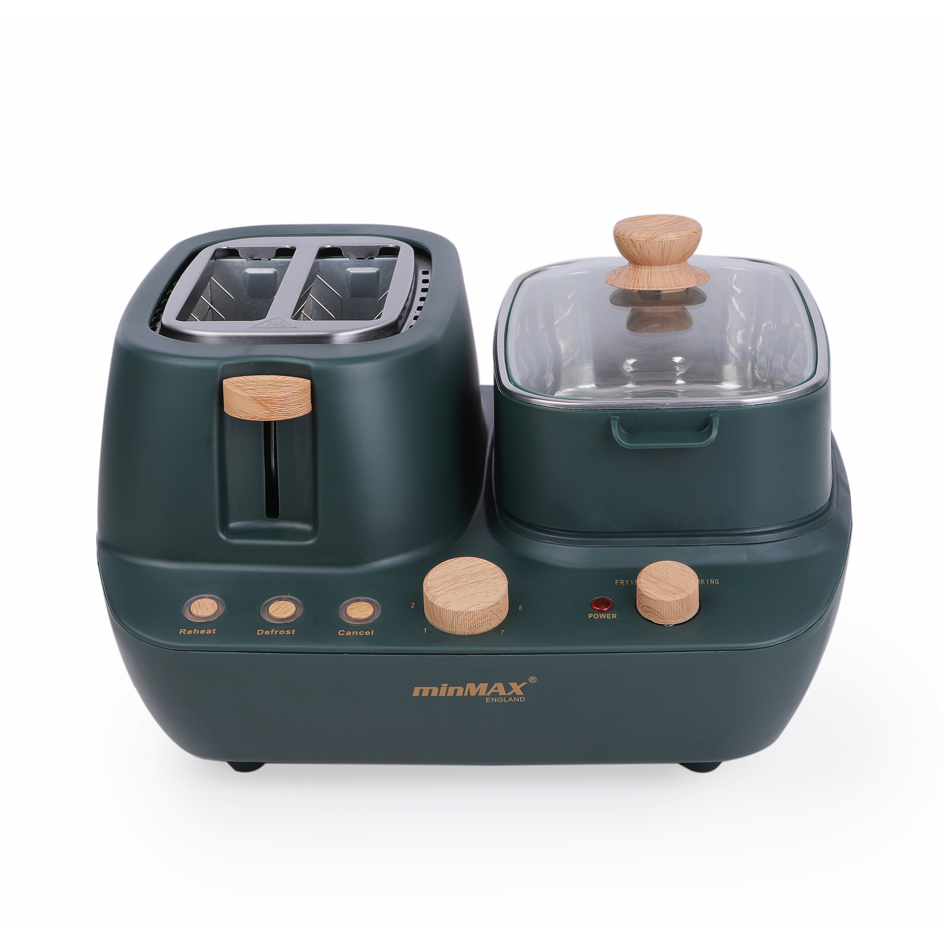 minMAX Breakfast Machine, MBK-005B Sandwich Light Food Machine, Small household waffle machine, Toast toaster, cross-border trade