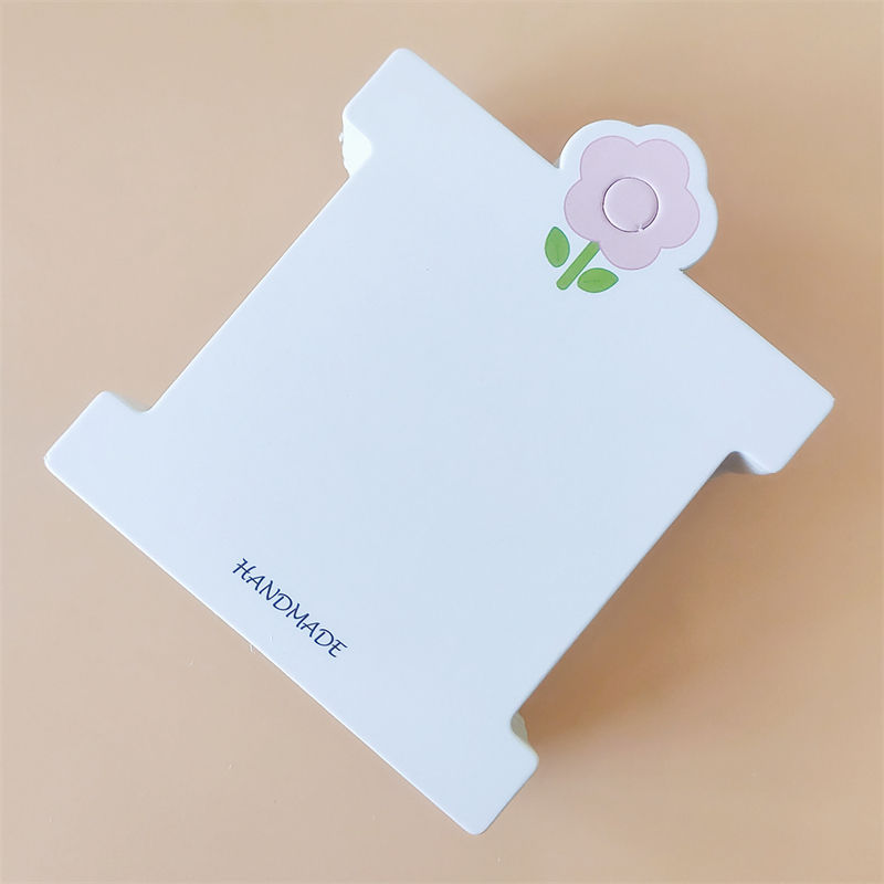 8.5*10厘米韩版通用皮筋手链卡头饰展示包装卡纸卡花朵白色卡纸详情图6
