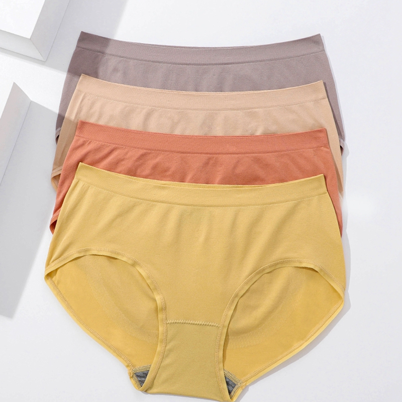 The Mystery of the Magic Box: Modal Breathable, Comfortable, Skin-Friendly, Invisible and Seamless Mid-waist Women's Three-in-One Underwear