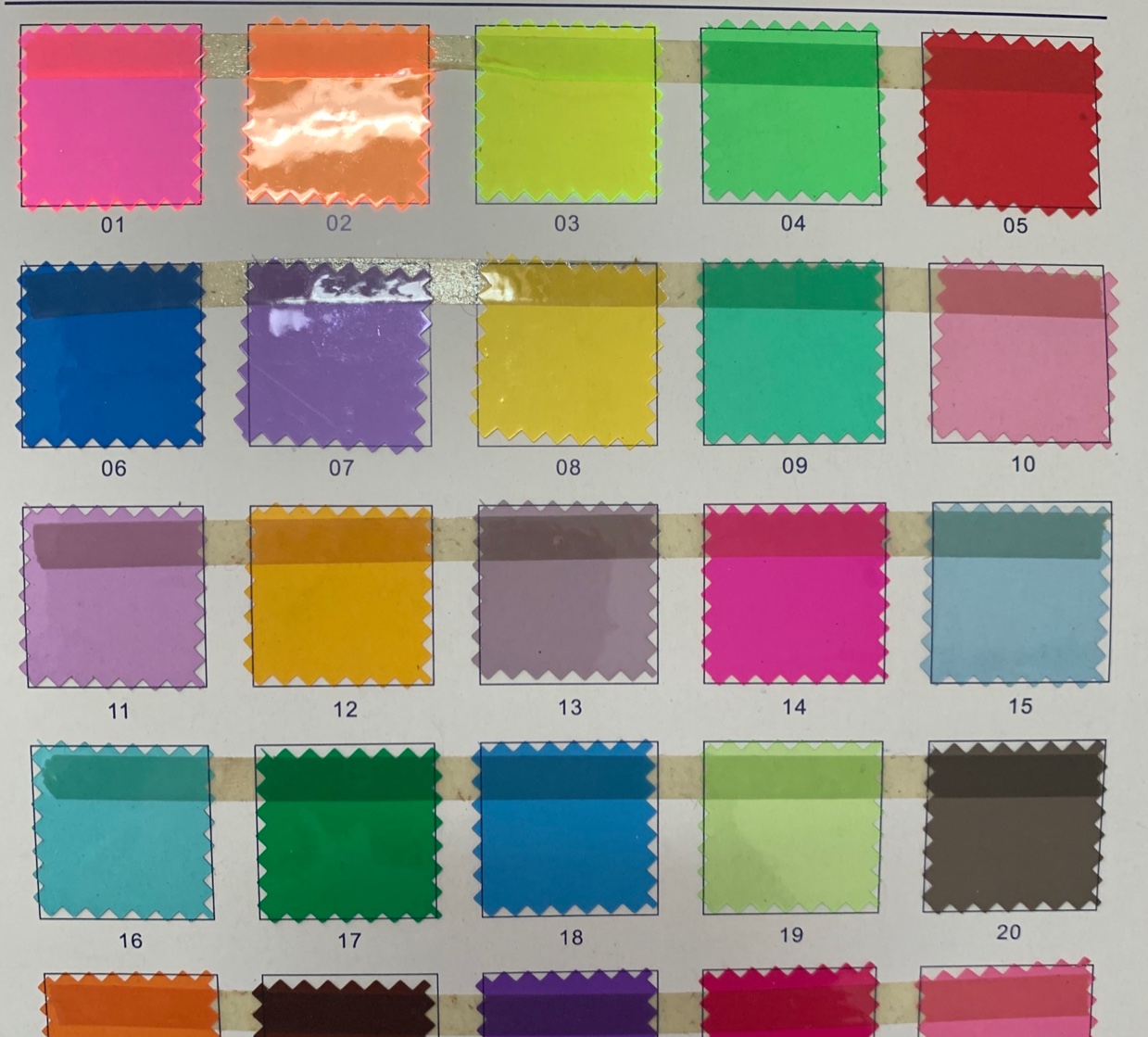 Colored reflective film Application Scenario