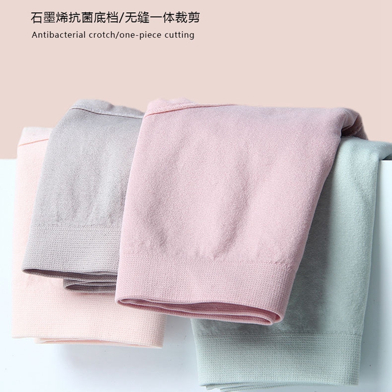 The Mystery of the Magic Box: Modal Breathable, Comfortable, Skin-Friendly, Invisible and Seamless Mid-waist Women's Three-in-One Underwear details Picture