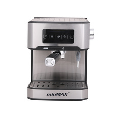 minMAX新款咖啡机 6839 家用意式蒸煮半自动打奶泡厂家直供咖啡机