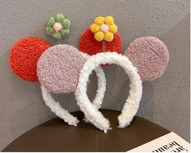 Mickey Sunflower Headband Face Wash Headband Six Colors undefined