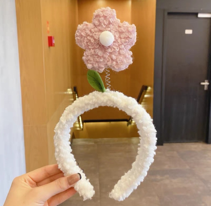 Sun Flower Hair Band Cute Flower Hair Band Face Wash Hair Band Nine Colors Item Picture