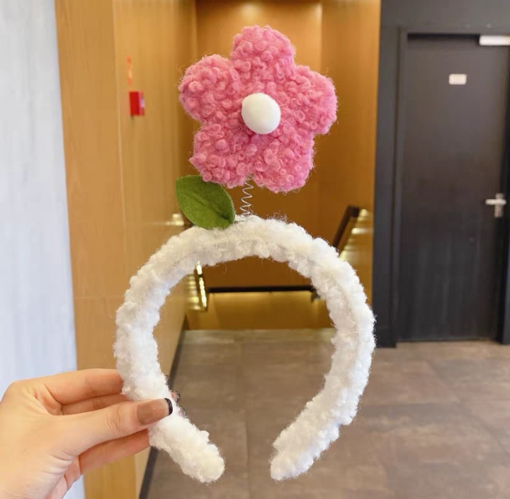 Sun Flower Hair Band Cute Flower Hair Band Face Wash Hair Band Nine Colors Application Scenario