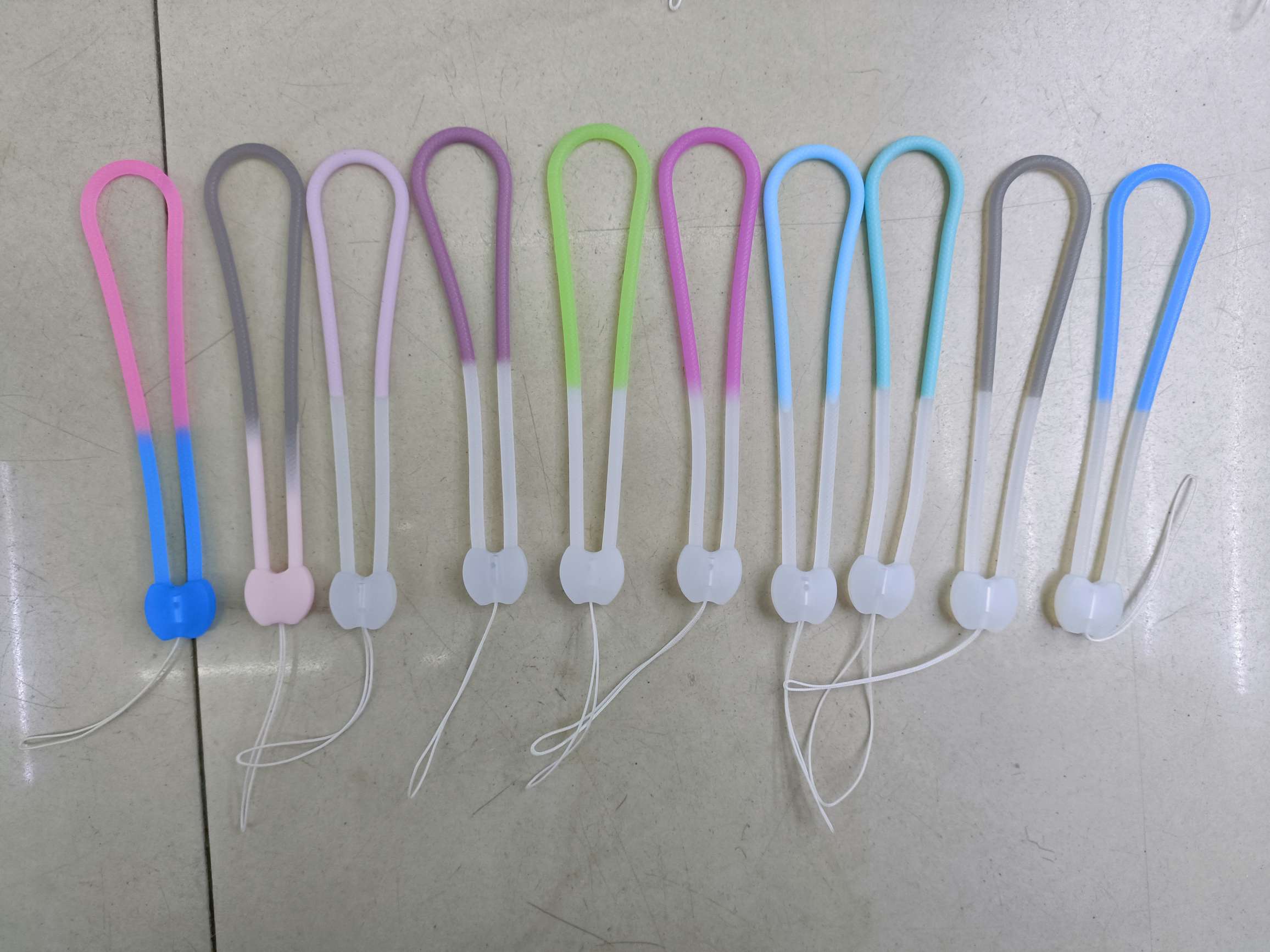 硅胶手机挂绳 单色 双色