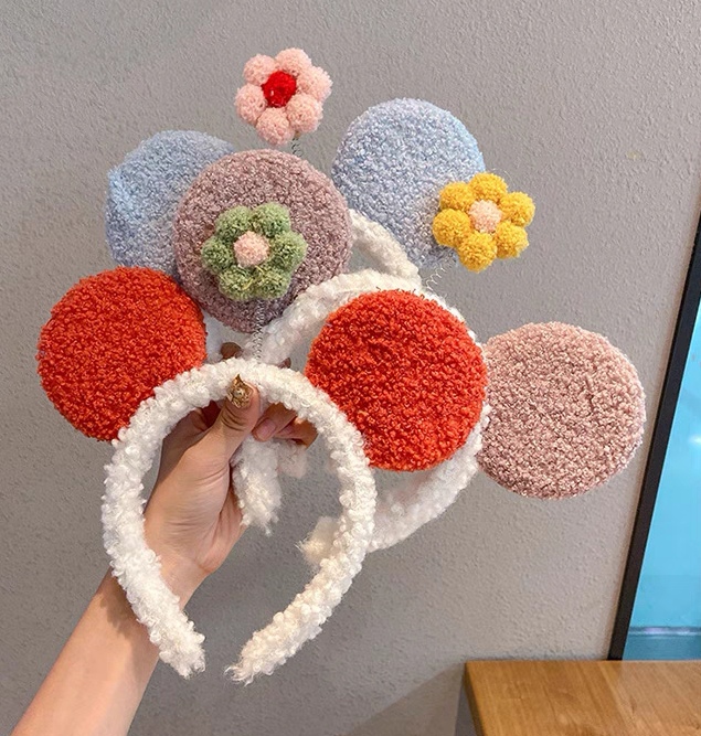 Mickey Sunflower Headband Face Wash Headband Six Colors undefined