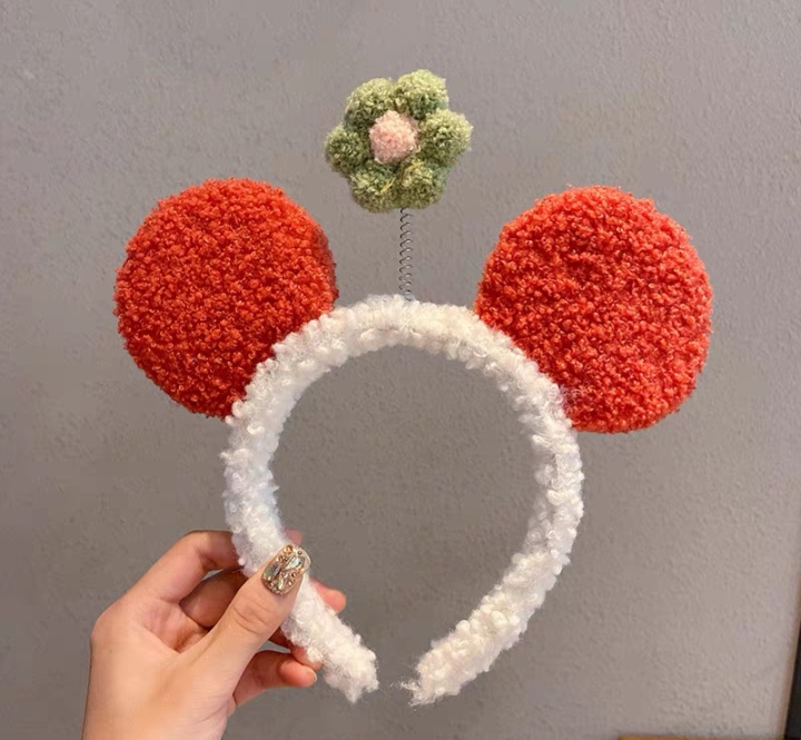 Mickey Sunflower Headband Face Wash Headband Six Colors Item Picture