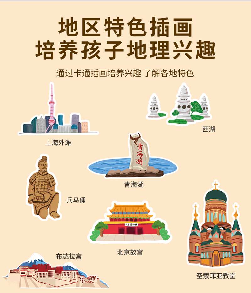 中国有声地图 世界有声地图 有声挂图