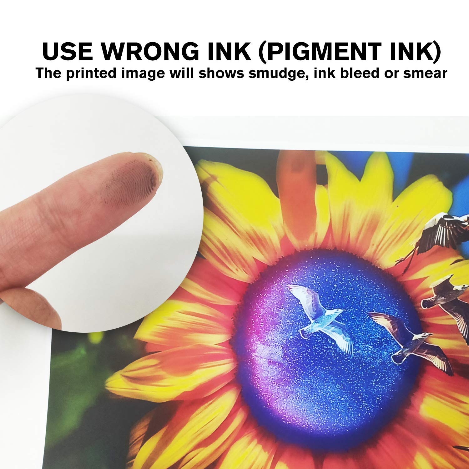 180g high-gloss photo paper, 8.5"*11" American standard A4 photo paper, 100sheets photo paper, photo paper, photo paper details Picture