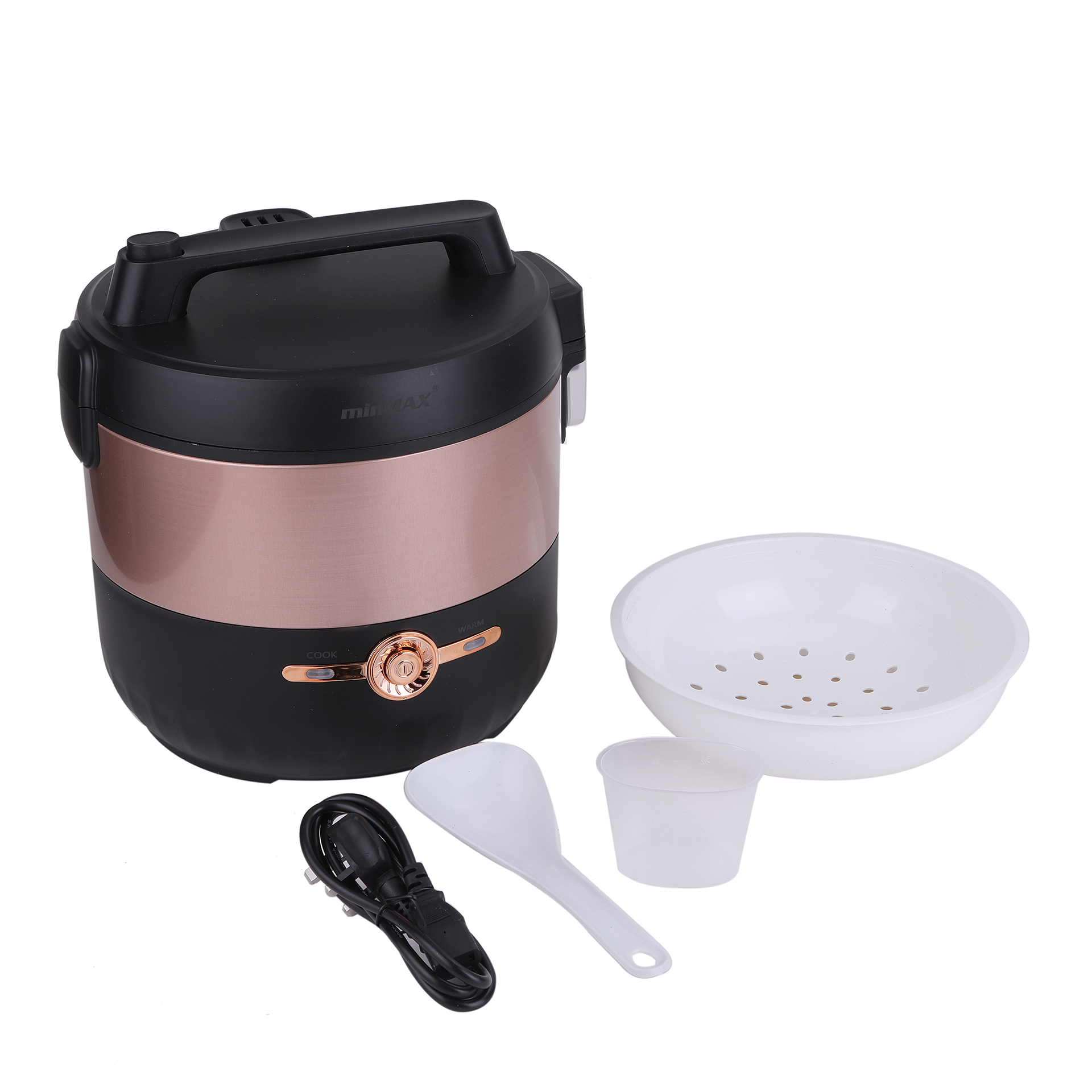 minMAX MMR-100 electric rice cooker, a smart household large-capacity rice cooker, is sold directly by the manufacturer for export Specification image