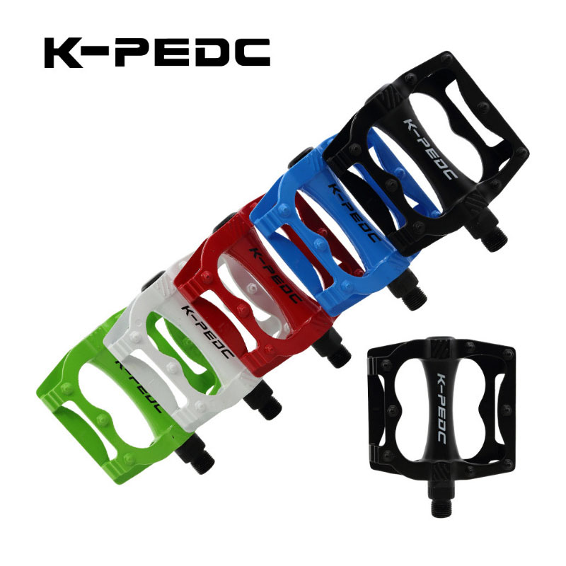K-PEDC山地车脚踏 公路车脚蹬自行车脚踏 铝合金骑行滚珠脚踏