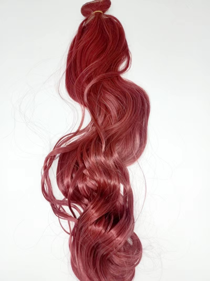 Wholesale wigs, wig spring rolls, European and American hair extensions from the manufacturer details Picture