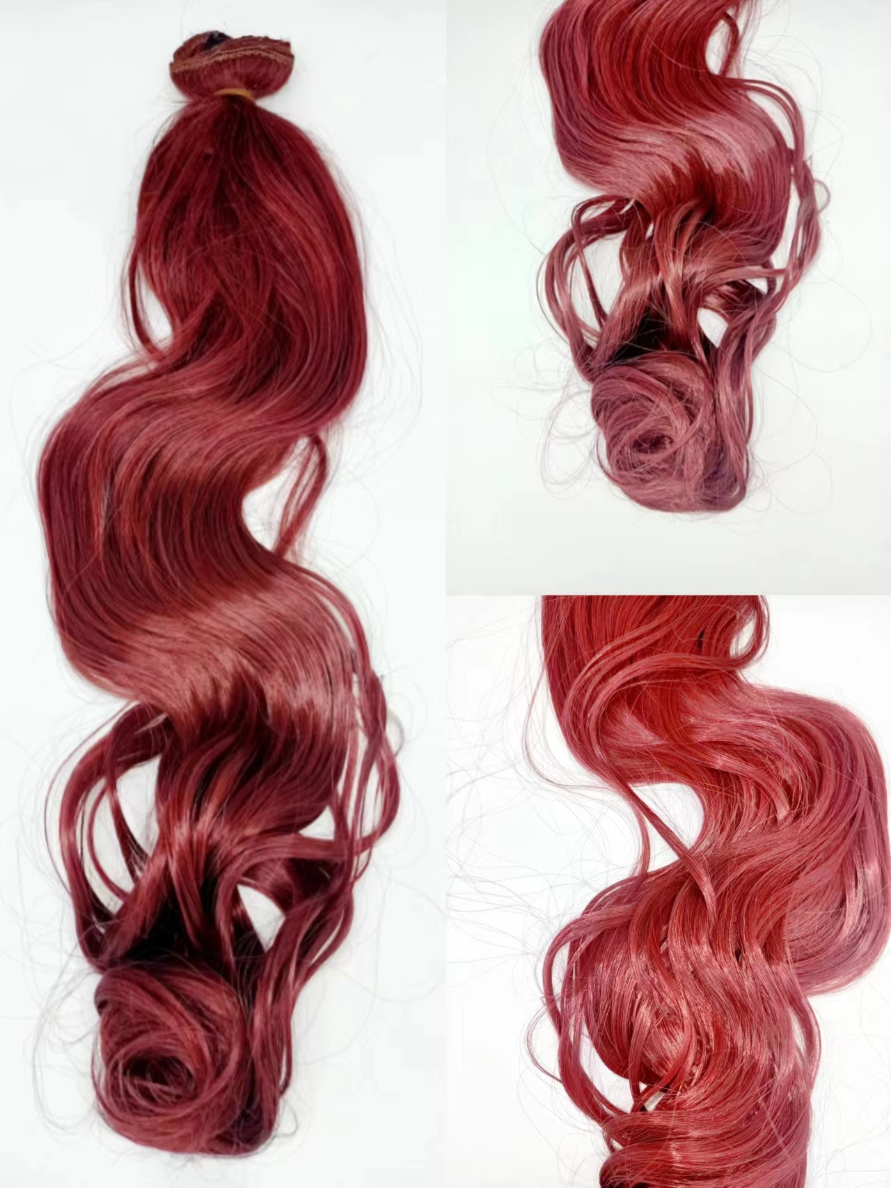 Fabricante wholesale wigs wigs clock rolls europa y américa extensiones de cabello set