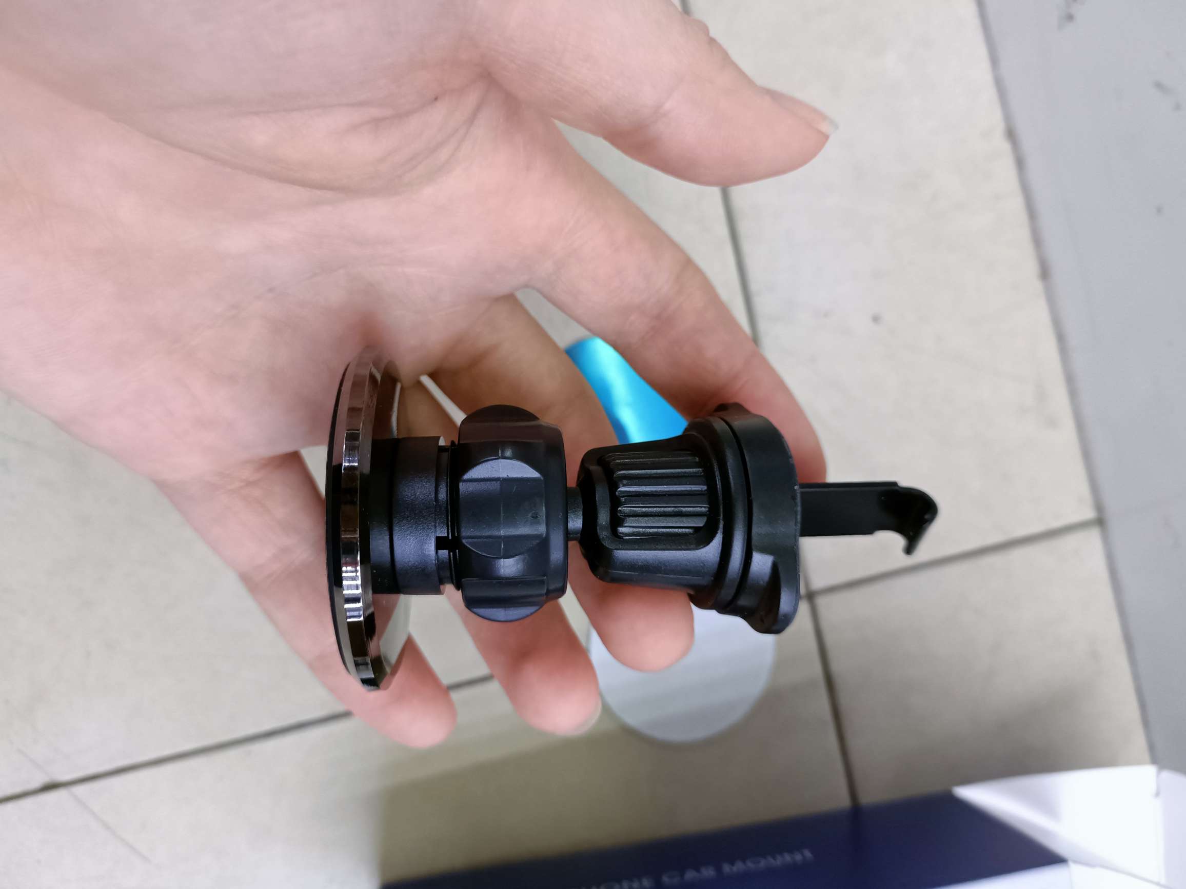 出风口磁吸车载手机支架F103圆形磁吸  F113椭圆形磁吸详情图3