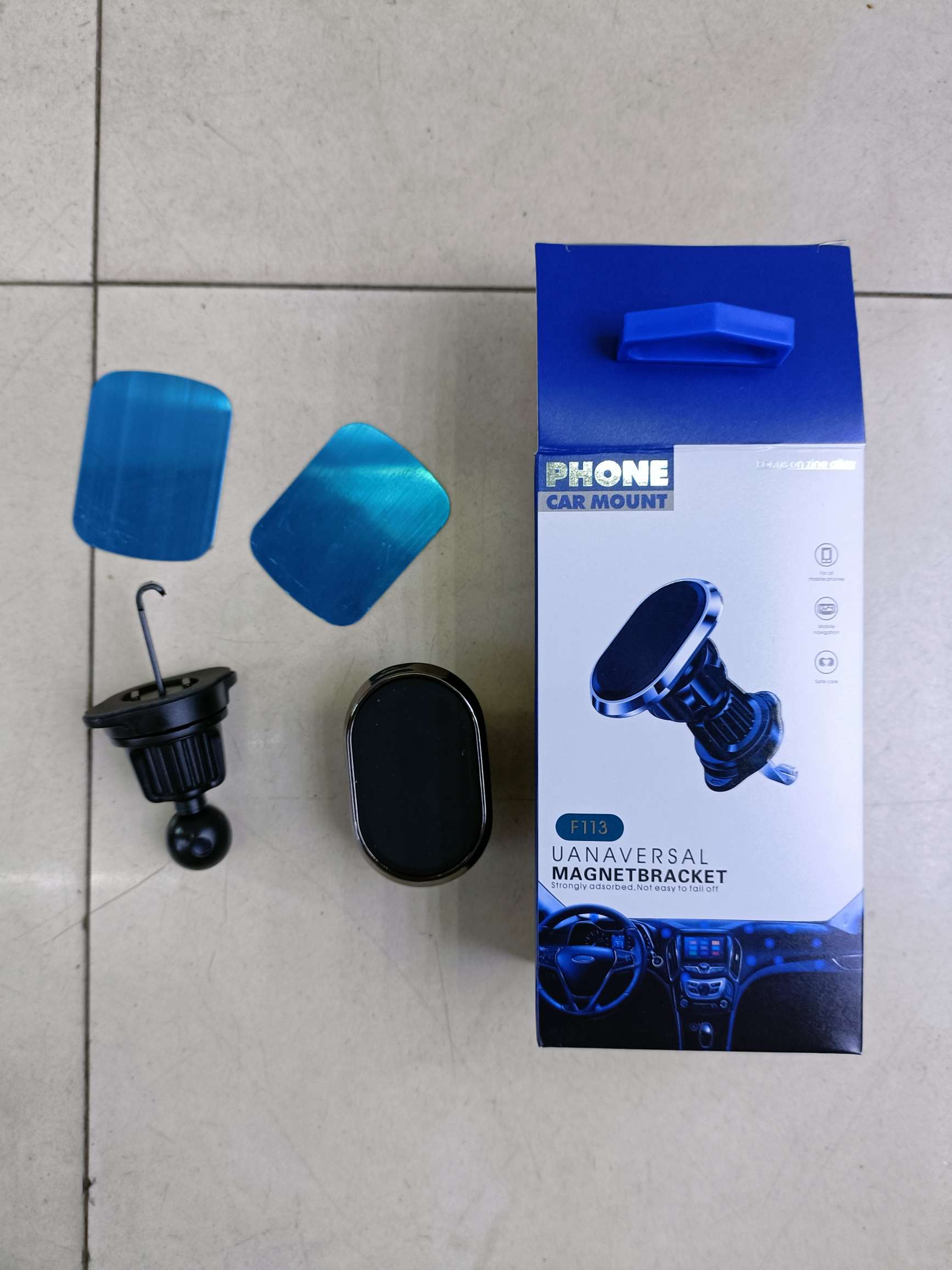 车载手机支架实物图