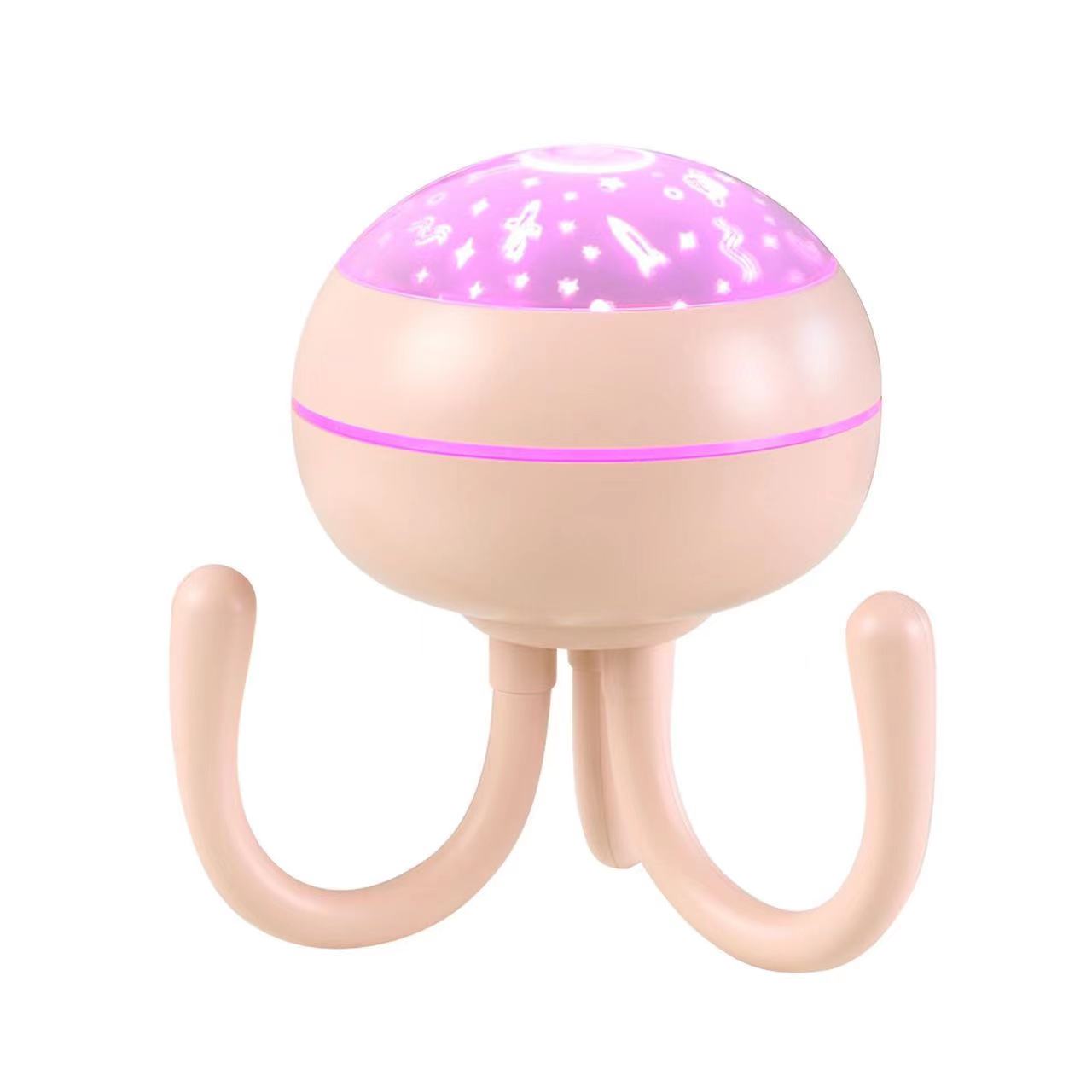 八爪鱼加湿器白底实物图