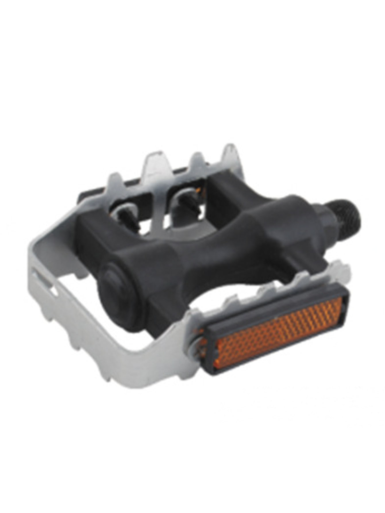 单车脚踏 自行车脚踏/ 半铝银黑山地车脚踏 //半铝脚踏S43-06C